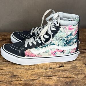 Vans Sk8-Hi Floral Tropical High Top Sneakers Women’s 8